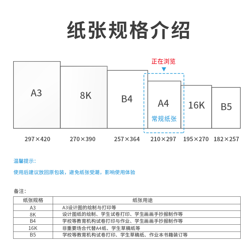 得力7421愛琴海復(fù)印紙A4-70g-5包(白)(包)