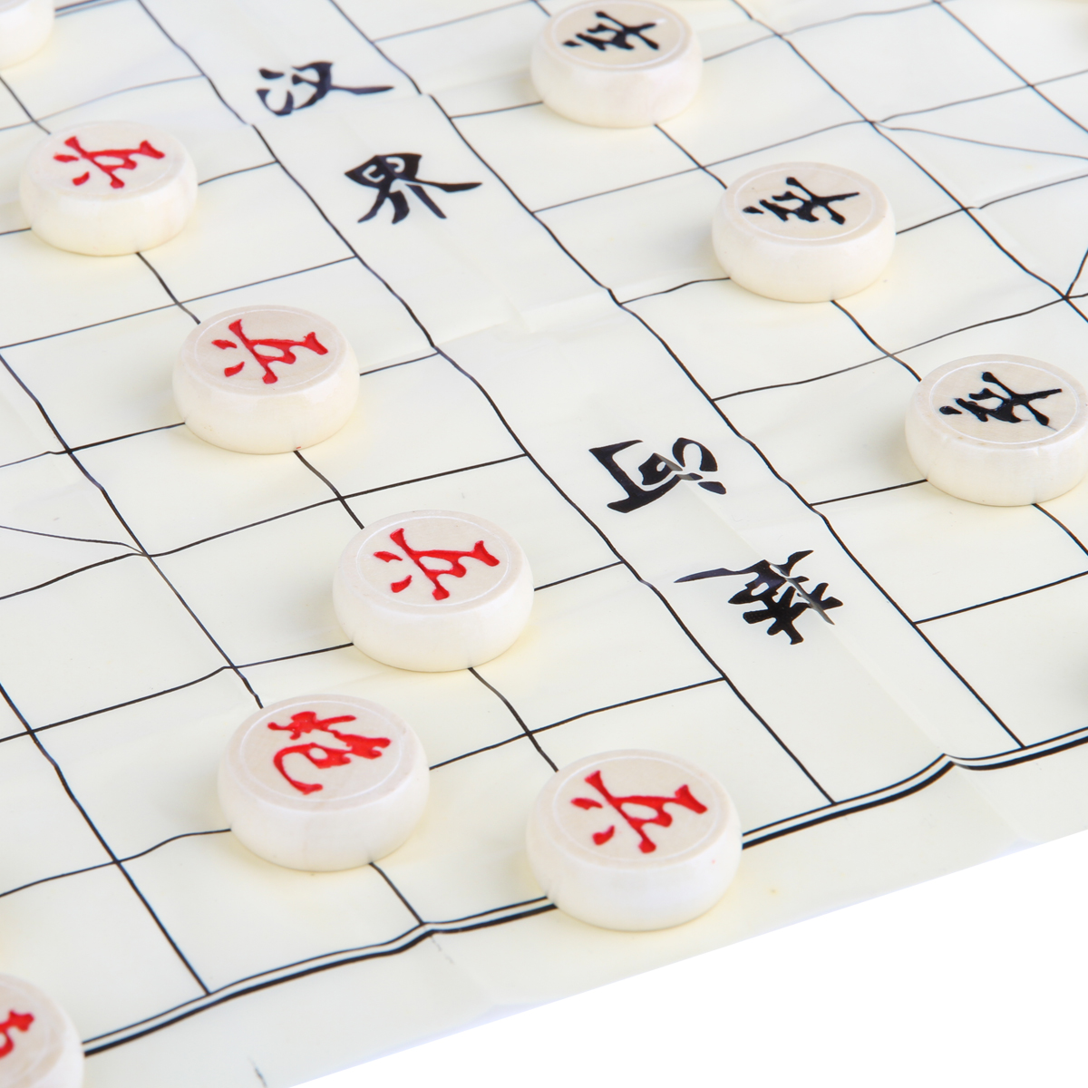 得力9565中國象棋(白)(盒)