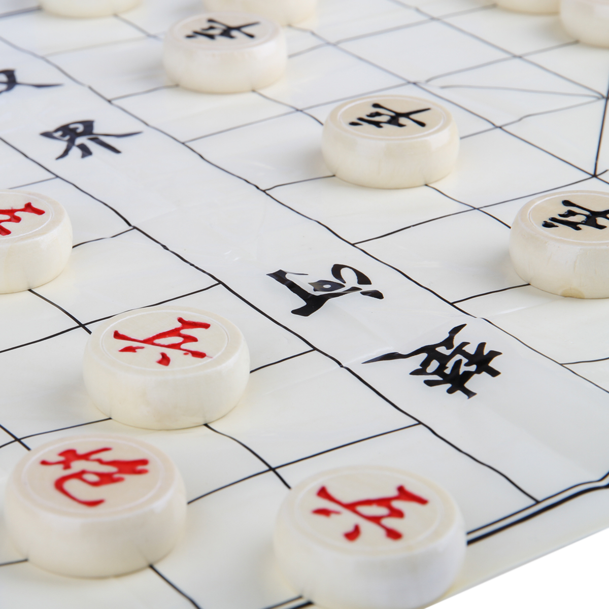 得力9566中國(guó)象棋(白)(盒)