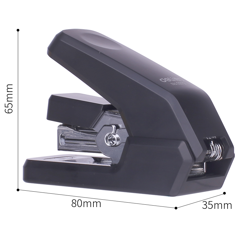 得力0273省力訂書機(jī)(黑)