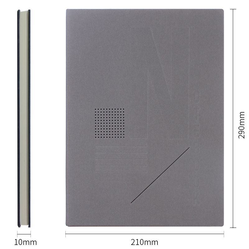 得力3290高檔硬抄本-290mm*210mm/80張(混)