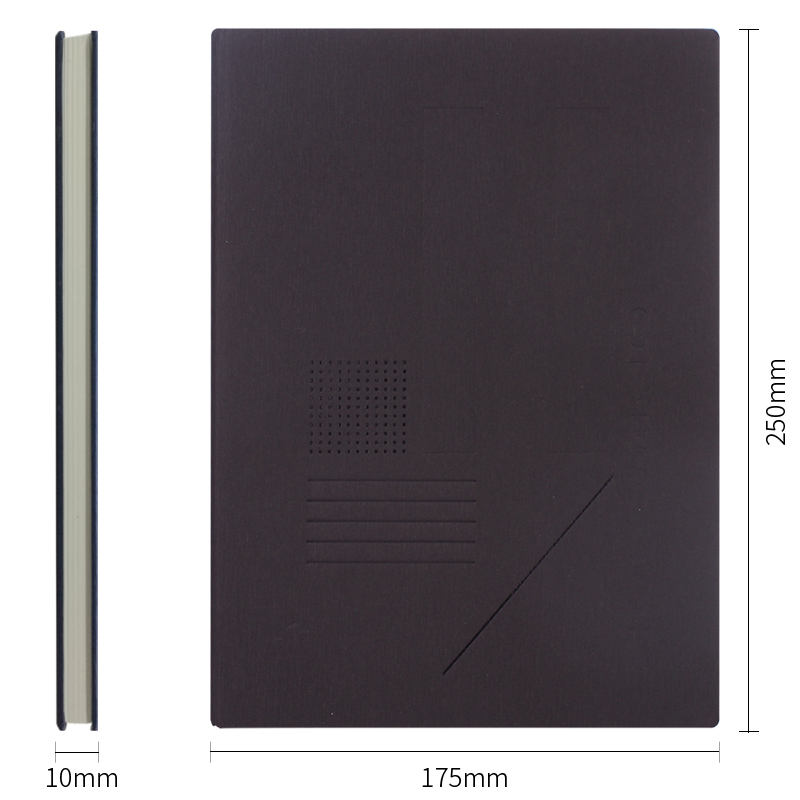 得力3291高檔硬抄本-16k-250mm*175m/80張(混)