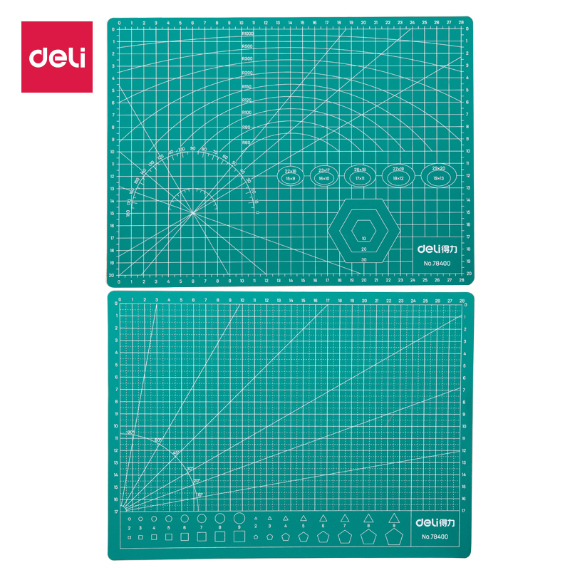 得力78400切割墊板(綠)
