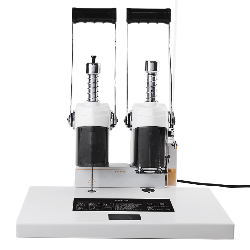 得力3877A財務裝訂機(白)