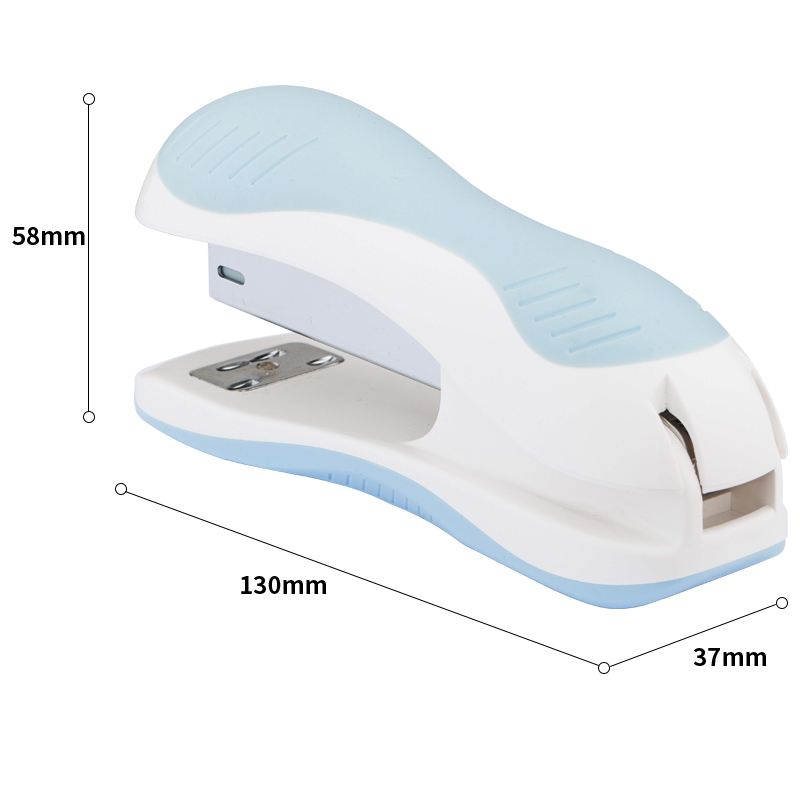 得力0327訂書(shū)機(jī)(淺藍(lán))