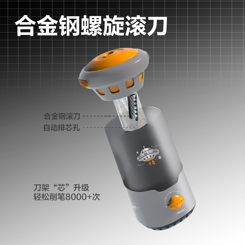 得力VG7Pro電動(dòng)文具套裝(灰色)(盒)