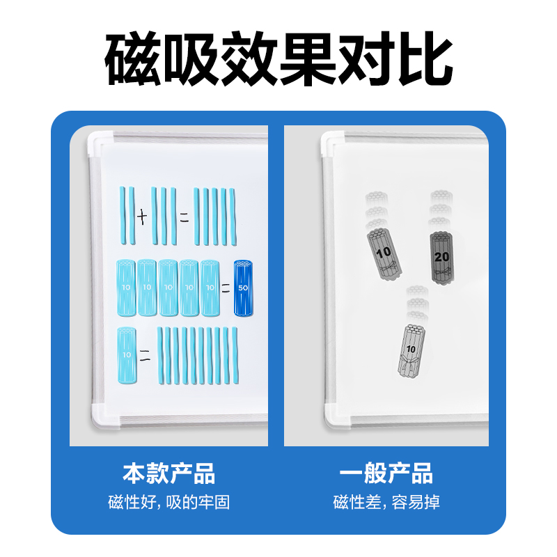 得力YX500磁力計數(shù)棒套裝(混)(盒)