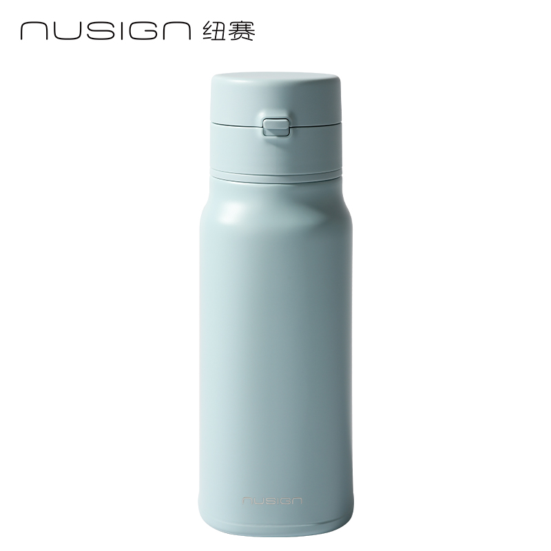 紐賽NS901彈蓋保溫杯380mL_SUS316L(杜若藍)(個)