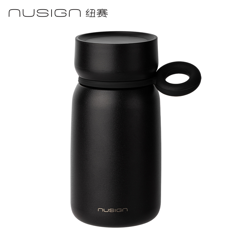 紐賽NS859搖搖杯330mL_SUS316L(黑煙色)(個)